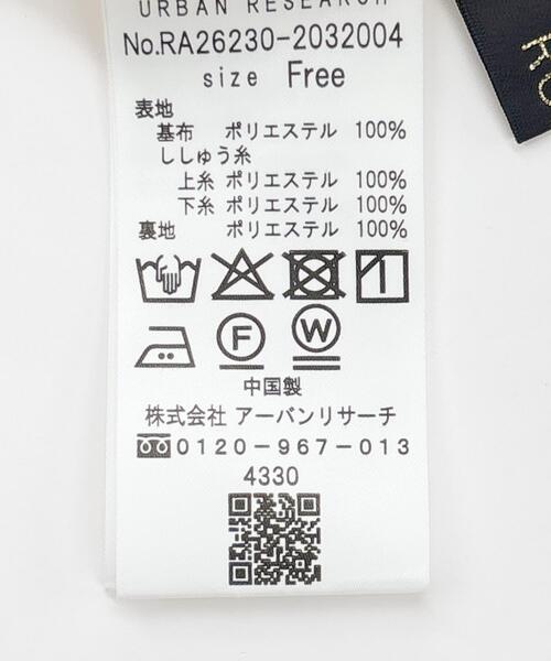 Fleurir3ページ ブラウス シャツ フラワー刺繍セミシアーブラウス レディース