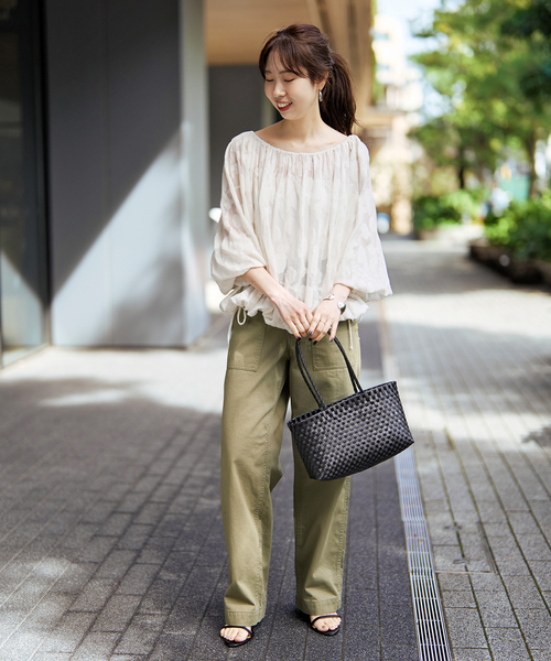 Spick＆Span（スピック アンド スパン） ブラウス シャツ HYU フラワー