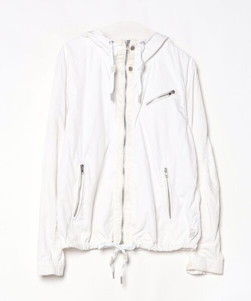 DIESEL（ディーゼル） ブルゾン M ホワイト メンズ : ZOZOTOWN Yahoo 