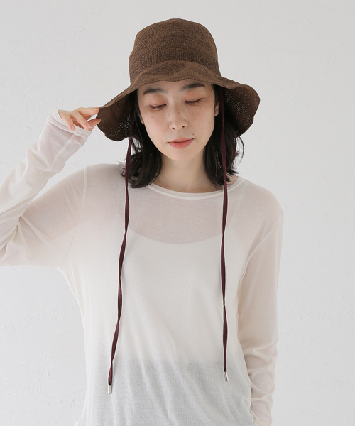Odds（オッズ） 帽子 ハット PLAIN RIBBON HAT26' レディース