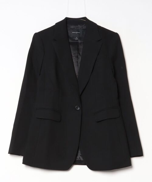 「BANANA REPUBLIC FACTORY STORE」 テーラードジャケット 6 ブラック レディース_画像4