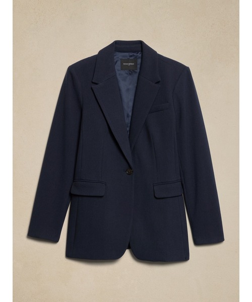 「BANANA REPUBLIC FACTORY STORE」 テーラードジャケット 6 ブラック レディース_画像5
