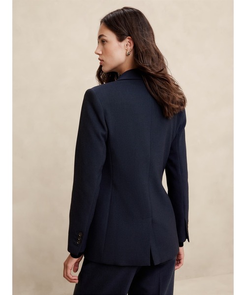 「BANANA REPUBLIC FACTORY STORE」 テーラードジャケット 6 ブラック レディース_画像7