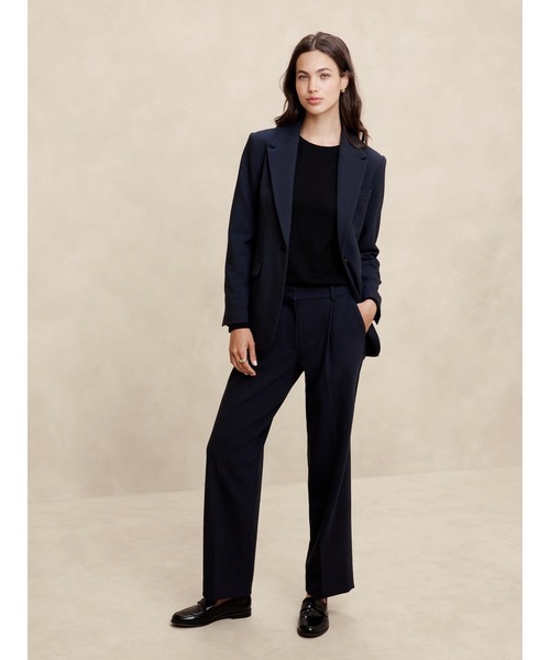 「BANANA REPUBLIC FACTORY STORE」 テーラードジャケット 6 ブラック レディース_画像8
