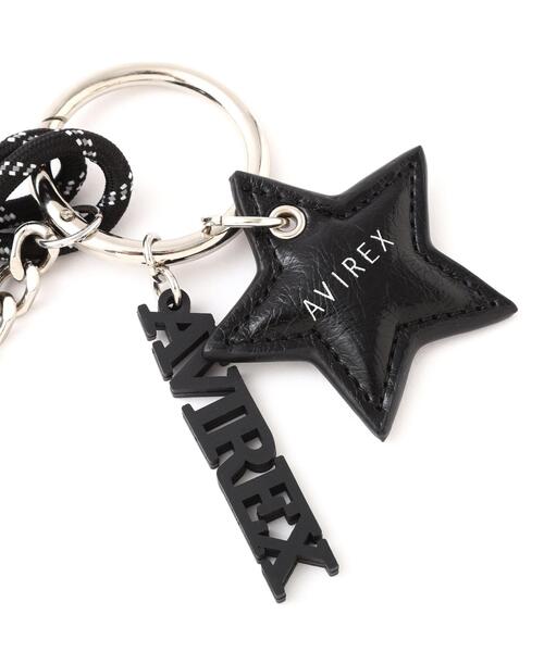 AVIREX（アヴィレックス） キーホルダー 「直営店限定」VARSITY STAR