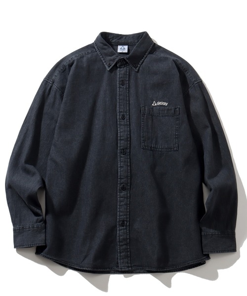 「GERRY」 長袖シャツ L ブルー メンズ_画像9