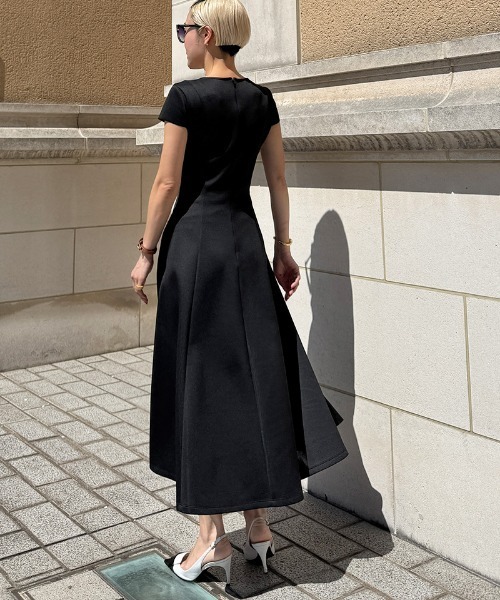 JENNE」 ノースリーブワンピース SMALL ブラック レディース