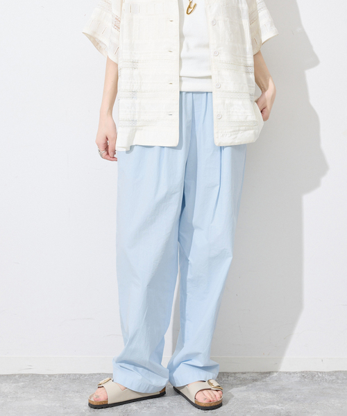 SLOBE IENA（スローブイエナ） ワイドパンツ パンツ ワンウォッシュ