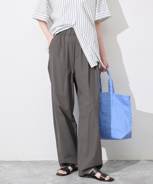 SLOBE IENA（スローブイエナ） ワイドパンツ パンツ ワンウォッシュ