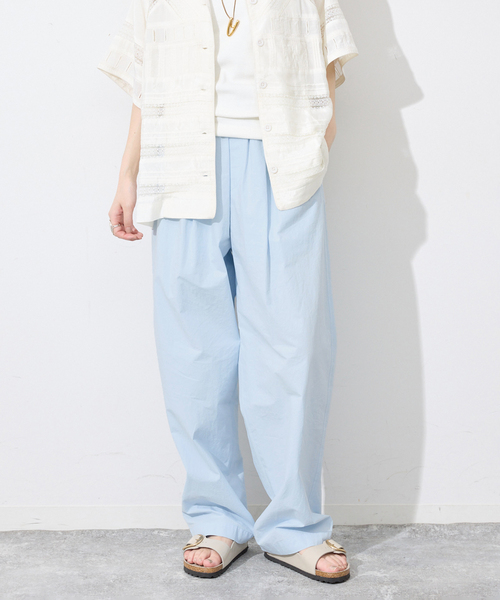 SLOBE IENA（スローブイエナ） ワイドパンツ パンツ ワンウォッシュ