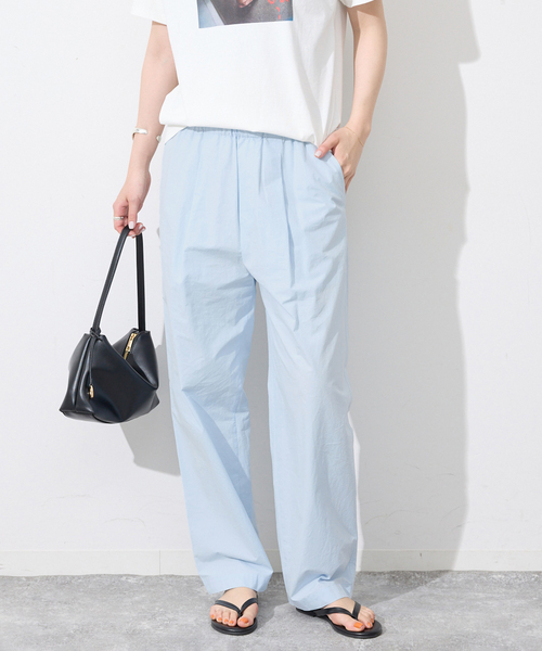 SLOBE IENA（スローブイエナ） ワイドパンツ パンツ ワンウォッシュ