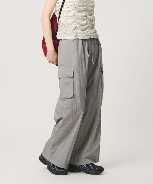 BEAUTY＆YOUTH UNITED ARROWS ワイドパンツ カーゴパンツ ナイロン