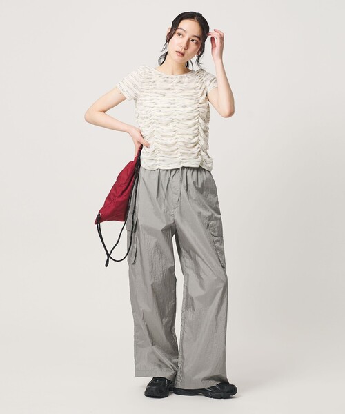 BEAUTY＆YOUTH UNITED ARROWS ワイドパンツ カーゴパンツ ナイロン