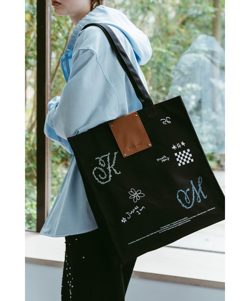 Knuth Marf（クヌースマーフ） トートバッグ graphic canvas tote