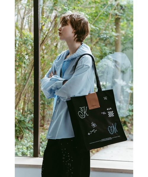 Knuth Marf（クヌースマーフ） トートバッグ graphic canvas tote