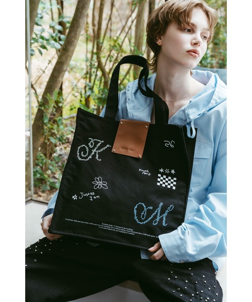 Knuth Marf（クヌースマーフ） トートバッグ graphic canvas tote 