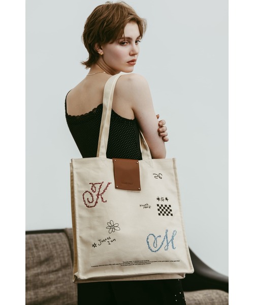 Knuth Marf（クヌースマーフ） トートバッグ graphic canvas tote