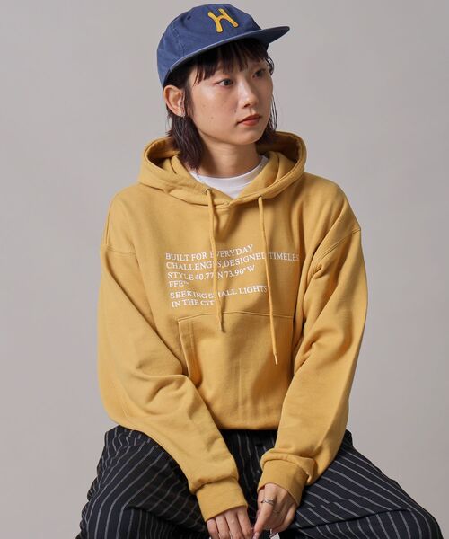 ffein プルオーバーパーカー SMALL イエロー メンズ : ZOZOTOWN Yahoo
