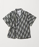 甚平 浴衣 甚平 モダン ヤバネ / キッズ ...の詳細画像5