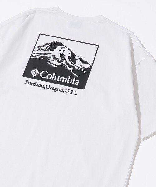 「FREAK'S STORE」 「Columbia」半袖Tシャツ X-LARGE ベージュ メンズ_画像2