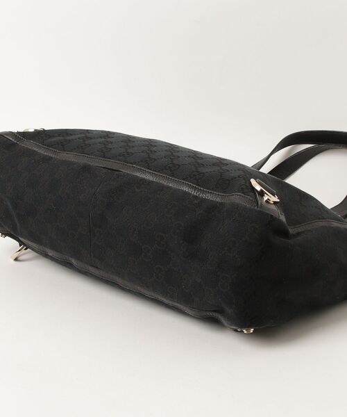 GUCCI（グッチ） GGキャンバス トートバッグ - ブラック レディース