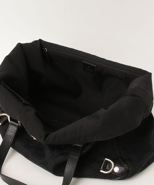 GUCCI（グッチ） GGキャンバス トートバッグ - ブラック レディース