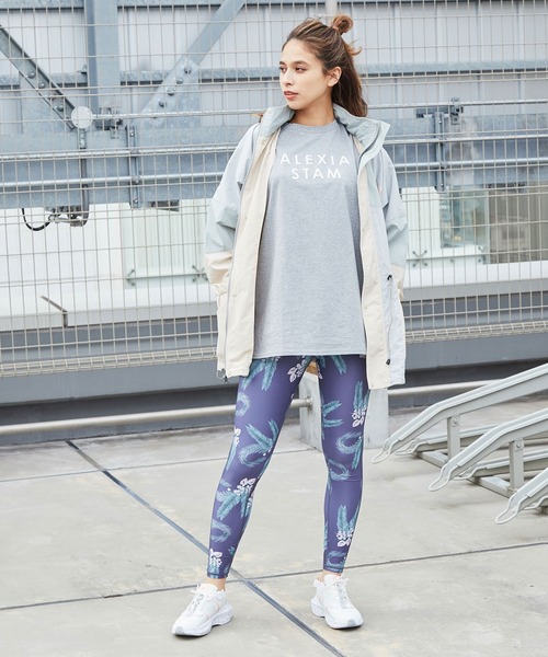 「ALEXIA STAM」 「nergy」半袖Tシャツ FREE グレー レディース_画像3