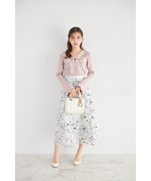 「tocco closet」 フレアスカート M ブラック レディース_画像4