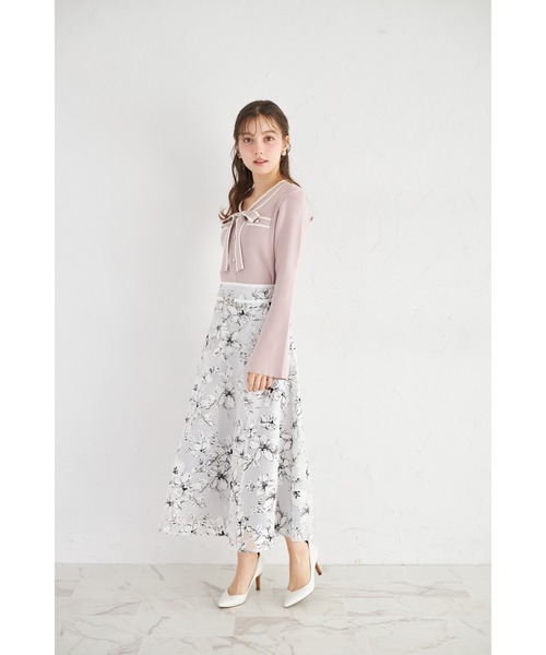 「tocco closet」 フレアスカート M ブラック レディース_画像5