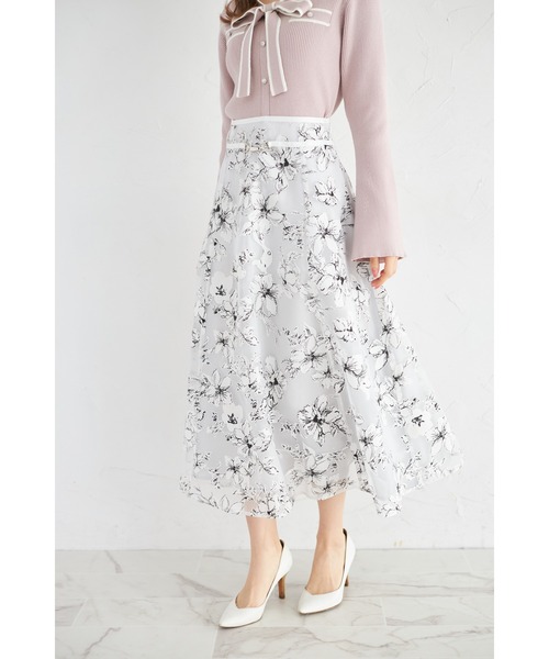 「tocco closet」 フレアスカート M ブラック レディース_画像6
