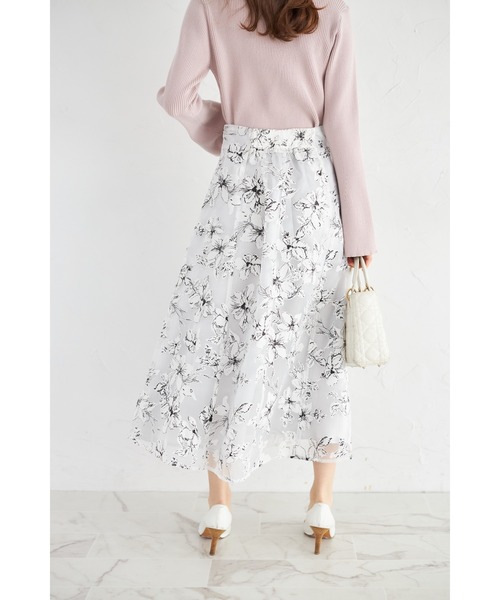 「tocco closet」 フレアスカート M ブラック レディース_画像7