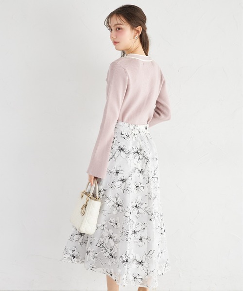 「tocco closet」 フレアスカート M ブラック レディース_画像8