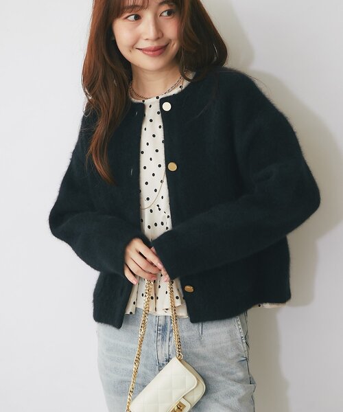 La boutique Bonbon（ラブティックボンボン） ジャケット ノーカラー
