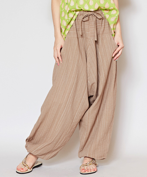 全品最安値に挑戦 パンツ チャイハネ コップンサルエルパンツ3 080円 Aynaelda Com