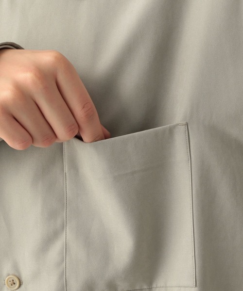 専用出品 GLOBAL WORK（グローバルワーク） シャツ スウェードライクシャツ