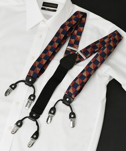 Fun & Daily（ファンアンドデイリー） サスペンダー F＆D : マルチ