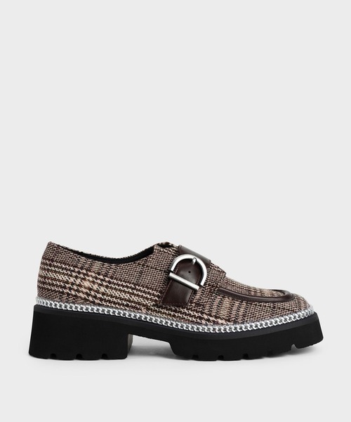 CHARLES&KEITH レディースローファー（新品） CHARLES ＆ KEITH ローファー Lexie レクシー メタリック
