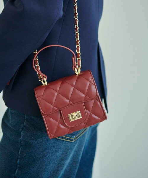 Edit Sheen（エディットシーン） ショルダーバッグ バッグ ミニキルト