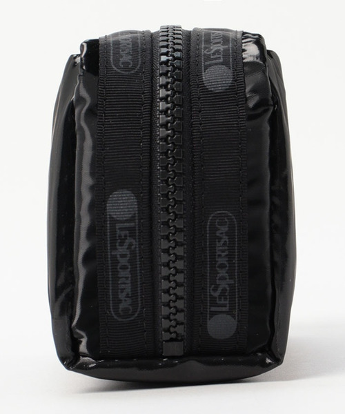 LeSportsac ポーチ RECTANGULAR COSMETIC ブラックシャイン