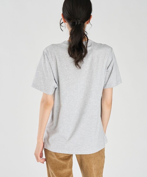 agnes b.（アニエスベー） tシャツ 半袖 コットン プリント 半袖