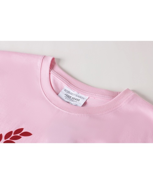 tシャツ 「KOBMAST IVAROV 」Tシャツ - ギアスマーク (パープル) レディース メンズ KOBMAST IVAROV tシャツ 「KOBMAST 」Tシャツ - ギアスマーク