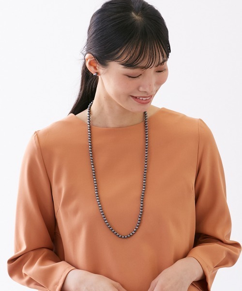 ニッセン ネックレス 日本製 貝パール2点セット（人工真珠