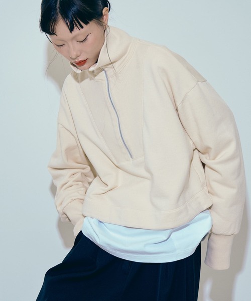 tシャツ Tシャツ レディース ザ グッドランド マーケット　ORGANIC COTTON ZIP TOPS｜zozo