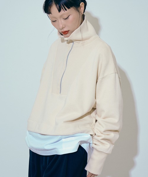 tシャツ Tシャツ レディース ザ グッドランド マーケット　ORGANIC COTTON ZIP TOPS｜zozo｜06