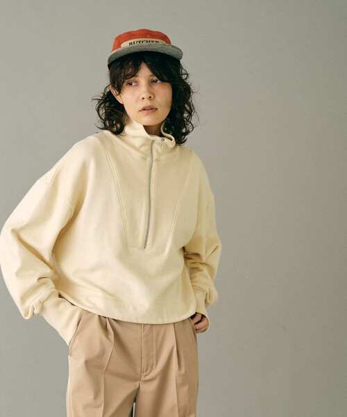 tシャツ ザ グッドランド マーケット　ORGANIC COTTON ZIP TOPS レディース THE GOODLAND MARKET tシャツ ザ グッドランド マーケット