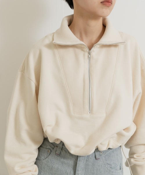 tシャツ ザ グッドランド マーケット　ORGANIC COTTON ZIP TOPS レディース THE GOODLAND MARKET tシャツ ザ グッドランド マーケット