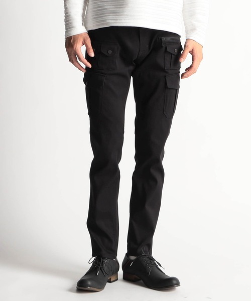 HIDEAWAYS NICOLE（ハイダウェイ ニコル） カーゴパンツ ガム