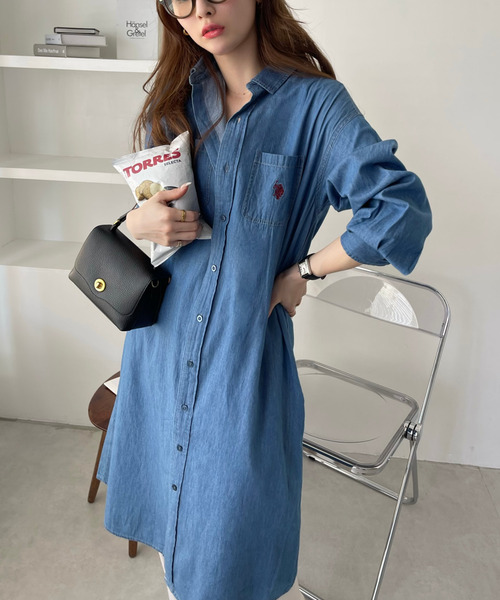 U.S. POLO ASSN.（ユーエスポロアッスン） ワンピース U.S. POLO ASSN