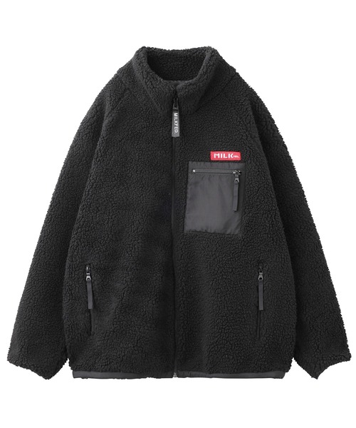 yupe MILKFED. アウター サイズS MILKFED. パーカー SLANT LOGO ZIP UP HOODIE レディース