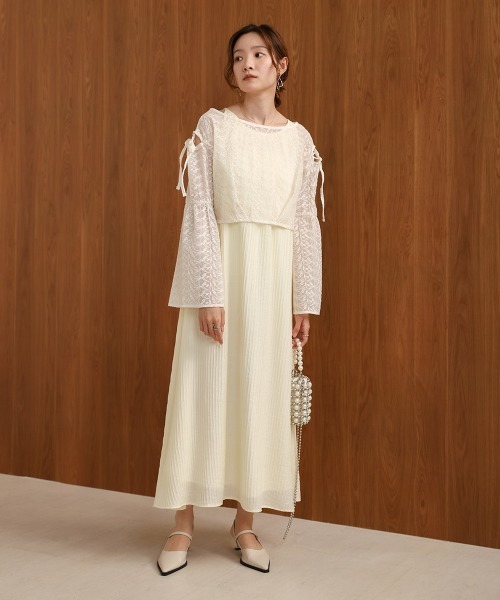 TROMPE L'OEIL SET TOP CAMI DRESS（ワンピース）｜Ameri